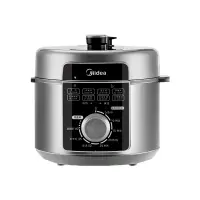 美的电压力锅 家用电饭煲大容量多功能电高压锅电饭锅一键煮水饺双胆煲汤煮粥开盖煮精准控温 MY-E6329[3-8人]