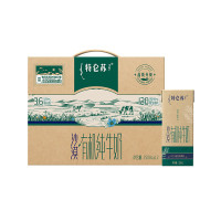 蒙牛(MENGNIU) 特仑苏有机纯牛奶全脂灭菌乳利乐苗条装250ml×12包(如木装礼盒)