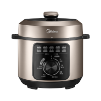 美的(Midea) MY-E4403电压力锅 家用旋钮款机械式开盖煮4L升电高压锅