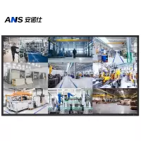 安诺仕65英寸4K高清壁挂工业监视器液晶监控显示器 安防视频监控显示屏ANS-HWG650