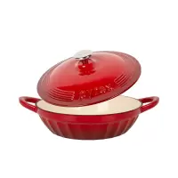 康宁pyrex 尚厨釉彩珐琅锅(27CM海鲜锅)PX-SCYC27/HP