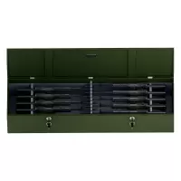 臻远 ZY-QXG-08卧式管制器械存放柜加厚密码锁铁皮保管箱 1800*540*350