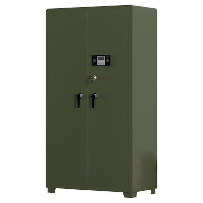 臻远ZY-QXG-10 管制器械存放柜加厚密码锁铁皮柜绿色 1000*500*1800