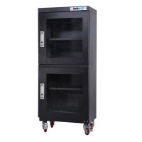 臻远ZY-FCG03工业防潮柜电子防潮箱低湿度存储柜元器件芯片干燥柜 FCM(20-60%RH)240L黑色款