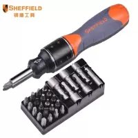 钢盾(SHEFFIELD) S056511 28件套倍速棘轮螺丝刀组套[家用]