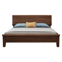 臻远ZY4022913实木床胡桃木单人床1.5米