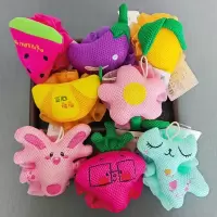 阿里郎 田园/咪咪/发财兔浴花 2个装(款式随机发)