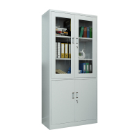 臻远ZY5062291 钢制厚板大器械文件柜 85*39*180cm(单位:台)灰白色