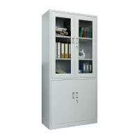 臻远ZY5062291 钢制厚板大器械文件柜 85*39*180cm(单位:台)灰白色