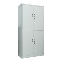 臻远 ZY50212005钢制文件柜办公柜铁皮资料柜档案柜储物柜 分双节柜