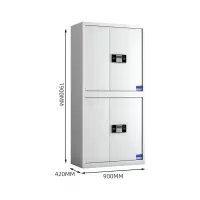 臻远 ZY50212012保密柜密码文件柜保密档案资料柜 分双节电子锁