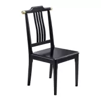 臻远 ZY5110227 实木餐椅餐凳靠背椅子