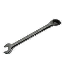 钢盾(SHEFFIELD) S018819 公制精抛光双向棘开两用快扳19mm[家用]