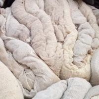 白棉布 破布工业抹布 不规则 1kg