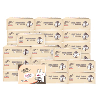 清风 AR1OSBY萌宠系列 180*120mm三层100抽亲肤抽纸 24包 整箱