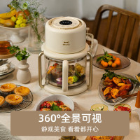 BRUNO 全透明空气炸锅BOE122 -IV象牙白