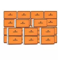 植护纸巾悦色橙抽纸加厚加大4层175*175mm90抽*24包整箱卫生纸餐巾纸