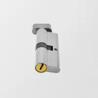 通用型锁芯 防盗锁芯 木门 房门锁 小80mm铝合金 (40+40)