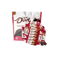 德芙 香浓黑巧克力 4.5g婚庆喜糖500g 休闲零食糖果生日礼物 送礼