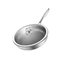 申魔 不粘煎炒锅 SC22K88