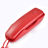 九天星(X) A066电话机 红色[桌放挂墙两用 夜光按键]