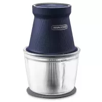 摩飞 多功能电动绞馅机1L 婴儿辅食机食物处理器 MR9402蓝色