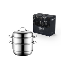 艾逸瑶选 兰斯欧式多用三层蒸锅28CM CJ-21016-3
