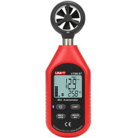 优利德(UNI-T)风速仪迷你风速计风速测量仪器高精度测风仪多功能气象风力监测仪 UT363 BT蓝牙版