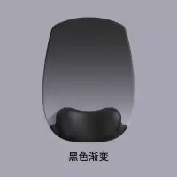 KPTE鼠标垫护腕[人体工学护腕]渐变鼠标护手腕托滑鼠垫子心形女生硅胶防滑定制 [渐变蓝黑]人体工学
