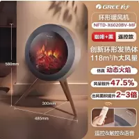 格力(GREE)暖风机仿真炭火焰取暖器NFTD-X6020B-MF
