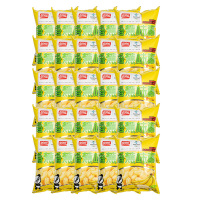 盼盼香蕉味酥鸡味块零食小吃膨化食品非油炸松脆酥香10g*25袋