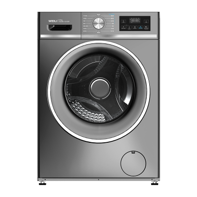 威力全自动洗烘一体滚筒洗衣机XQG120-1241DPHX 12kg大容量钛金灰独立式1级能效3D蒸汽除菌洗