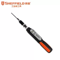 钢盾(SHEFFIELD) S016218 1/4系列数显扭矩起子10-200cN.m[家用]