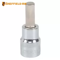 钢盾(SHEFFIELD) S015308 12.5mm系列公制6角旋具套筒H8[家用]