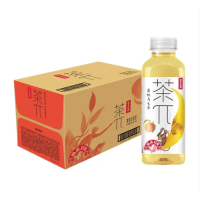 果味茶饮料(青提乌龙茶/柑普柠檬茶/蜜桃乌龙茶/柚子绿茶/柠檬红茶/西柚茉莉茶)500ml*1瓶口味随机