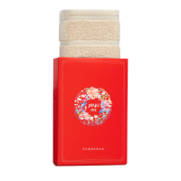 洁玉 似锦开门红云舒单条装纯棉毛巾礼盒 J2701-A 雅棕