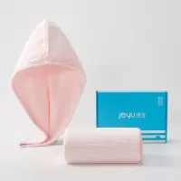 洁玉 洁玉清和一浴一干发帽套装盒装 DSJ3-113FM-B-2L 粉色