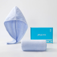 洁玉 洁玉清和一浴一干发帽套装盒装 DSJ3-113FM-B-2L 蓝色