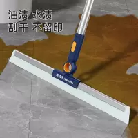 美添乐 刮水器硅胶魔术扫把地板刮浴室刮水拖把扫水神器卫生间多功能地刮 [高端款]移动软硅胶地刮+1刮刀 45cm