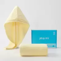 洁玉 洁玉清和一浴一干发帽套装盒装 DSJ3-113FM-B-2L 黄色