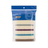 洁玉 素色多臂纯棉毛巾单条袋装 TG-1331D 米色