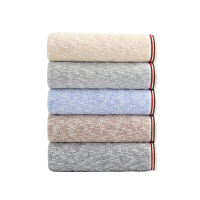 洁玉 铭玉竹棉加厚毛巾110g*2条袋装 DSJ4-035F+2 浅灰+深灰