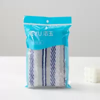 洁玉 柔彩纯棉毛巾单条袋装34cm*76cm 100g J5704-D 灰色