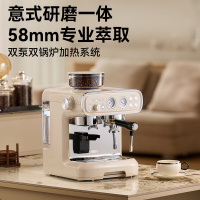 德世朗咖啡机 意式家用半自动  DDQ-KF232 半自动咖啡机-KF232