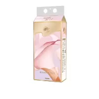 清风 四层原生木浆中规格无香无印花软包抽纸320抽一包国产精选