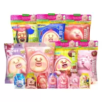 ZUO一下 屁桃萌粒蒟蒻果汁果肉果冻办公室小包零食网红休闲解馋