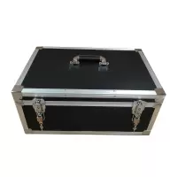 手机收纳箱带锁铝合金箱 60支竖放手机箱(配挂锁)