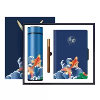 iChoice 笔记本水杯套装 A5平装本+450ml屏显杯+木质笔(1000份起订)