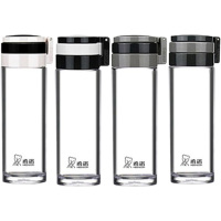 希诺塑料杯385ml耐高温大容量XN-8075(颜色随机)