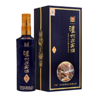 泸州老窖股份有限公司出品泸州迎宾酒炫彩纯粮酿造宴请送礼浓香型白酒 52度 500mL 1瓶